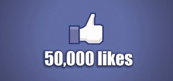 50000 Facebook Likes