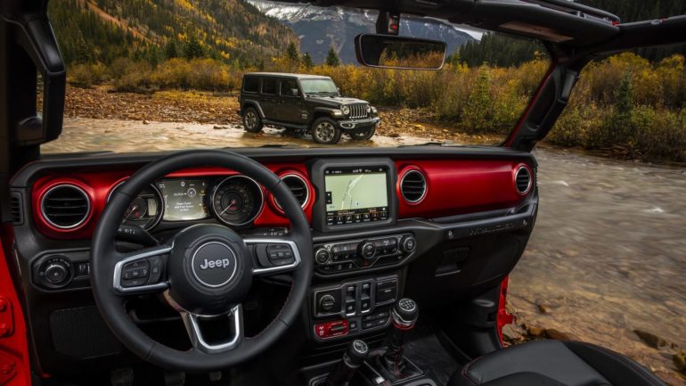 All-new 2018 Jeep® Wrangler Sahara (top) and All-new 2018 Jeep