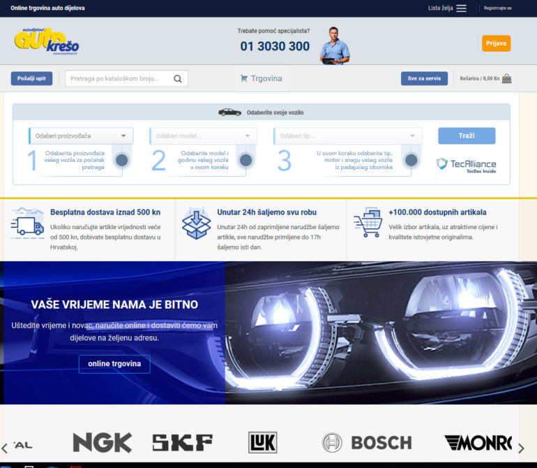 AutoKresoWebshop